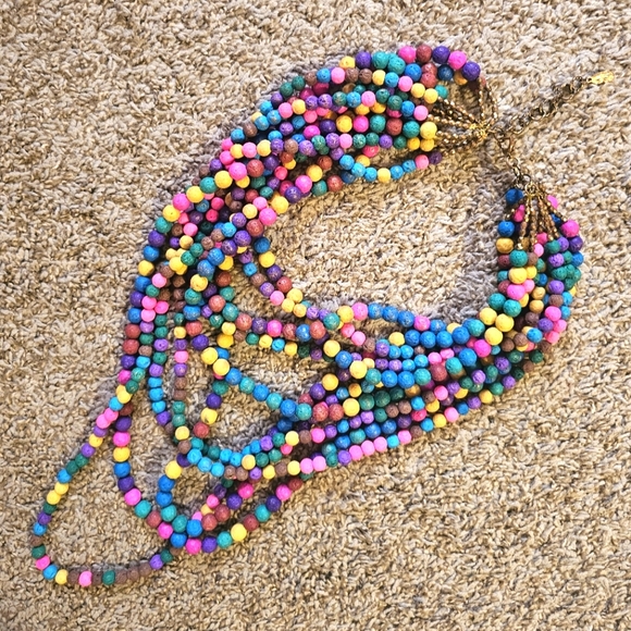 Makemba Beaded Necklace - Picture 3 of 4